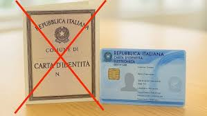 Cessazione di validità della carta didentità cartacea.